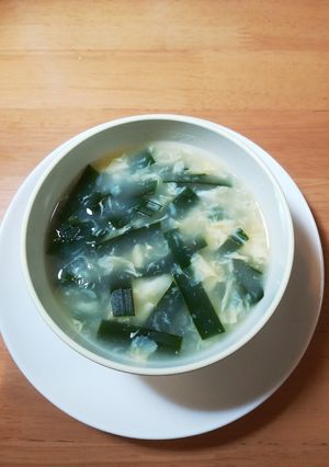 【簡単】にら卵スープ(ほんだし塩味！)-レシピのメイン写真