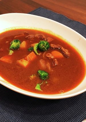 スープたっぷり　簡単ビーフシチュー-レシピのメイン写真