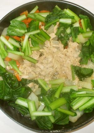 ツナ缶大根煮物♪簡単漢方食養生-レシピのメイン写真