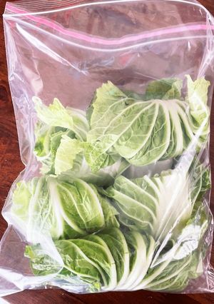 【白菜大量消費】鍋にピッタリの冷凍白菜-レシピのメイン写真