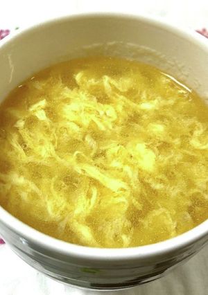 簡単たまごスープ-レシピのメイン写真