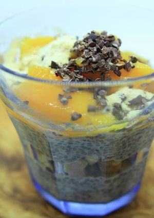オーバーナイトチアプリン-レシピのメイン写真