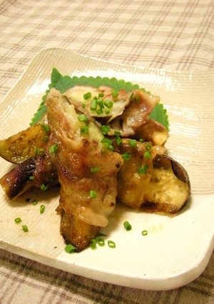 茄子の肉巻き☆甘酢ダレ-レシピのメイン写真