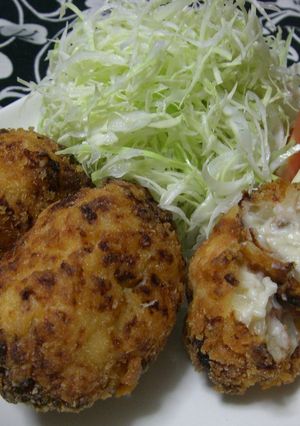 カニカマだけどカニクリームコロッケ♪-レシピのメイン写真
