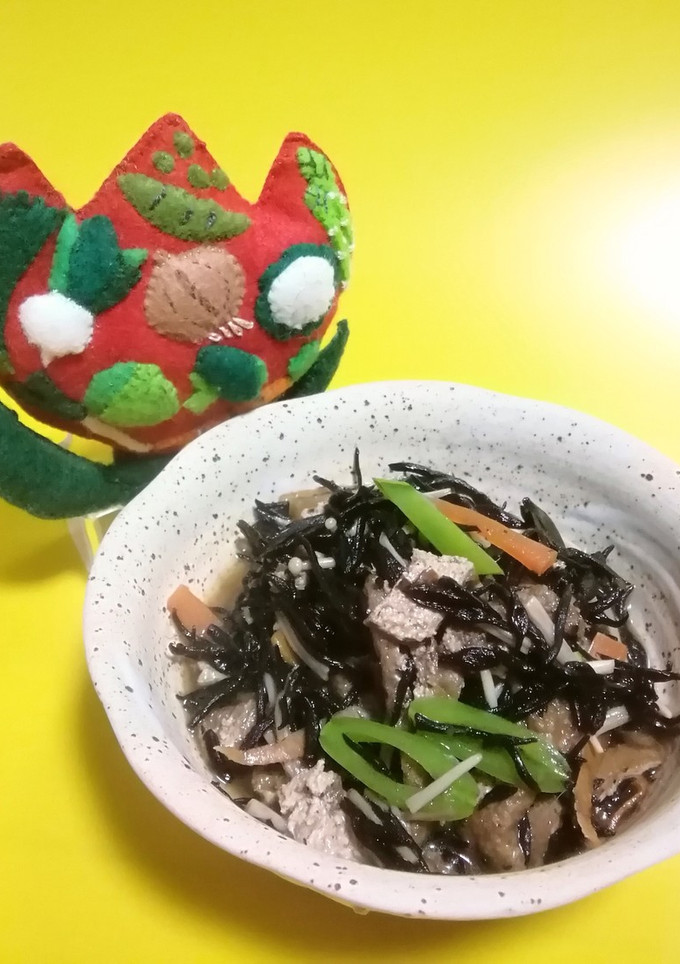 ひじきの炒め煮-レシピのメイン写真