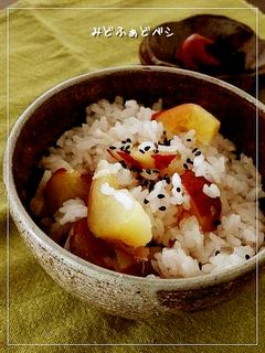 さつま芋としょうがの◇炊き込みご飯◇-レシピのメイン写真