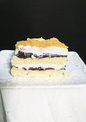 低糖質！きな粉とあんこのﾎｲｯﾌﾟｹｰｷ-レシピのメイン写真