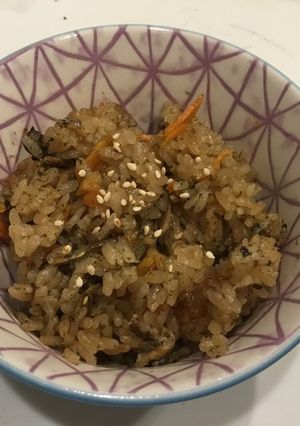海苔の佃煮で炊き込みご飯-レシピのメイン写真