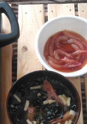 【新潟・富山県民向け！】甘エビの魚醤漬け-レシピのメイン写真