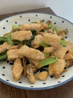 白身魚のオイマヨ炒め-レシピのメイン写真