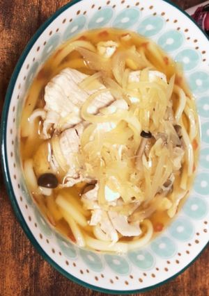 肉うどん-レシピのメイン写真