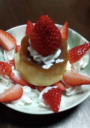 プリンアラモード-レシピのメイン写真