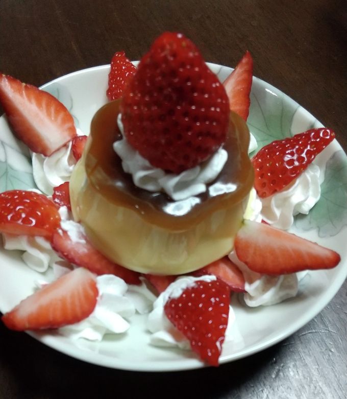 プリンアラモード-レシピのメイン写真