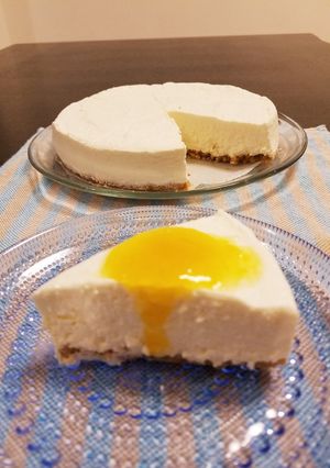 混ぜて冷やすだけ！レアチーズケーキ-レシピのメイン写真