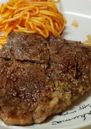 オージービーフも柔らか！低温調理ステーキ-レシピのメイン写真