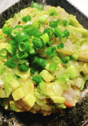 カイワリとアボガドのタルタル-レシピのメイン写真