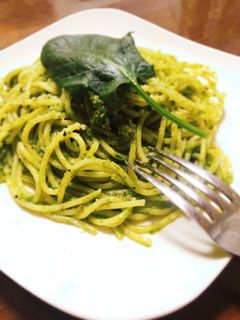 ほうれん草のジュノベーゼパスタ-レシピのメイン写真
