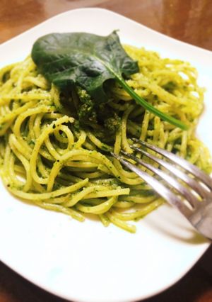 ほうれん草のジュノベーゼパスタ-レシピのメイン写真