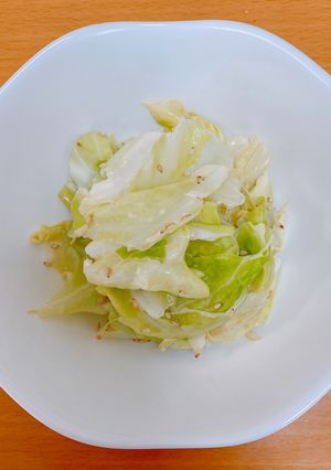 春キャベツのごまドレ和え-レシピのメイン写真