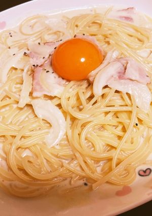 レンジで簡単カルボナーラ-レシピのメイン写真