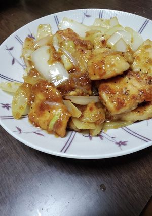 ガリバタチキン！玉葱たっぷりです-レシピのメイン写真