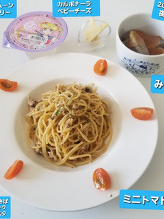 えのき&さばガーリック醤油パスタ☆他-レシピのメイン写真