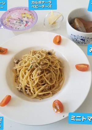 えのき&さばガーリック醤油パスタ☆他-レシピのメイン写真