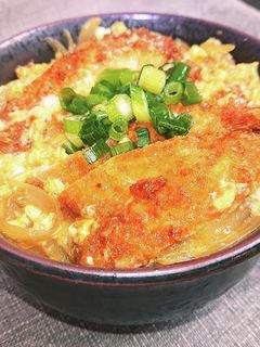 むね肉でヘルシーチキンカツ丼-レシピのメイン写真