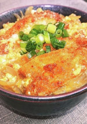 むね肉でヘルシーチキンカツ丼-レシピのメイン写真