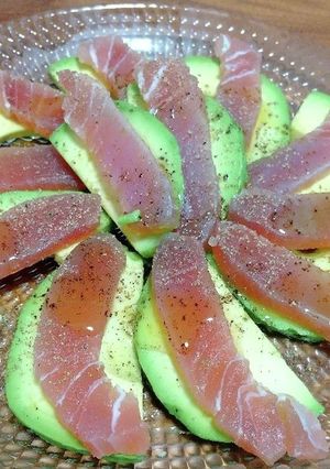 塩マグロとアボカドのカルパッチョ-レシピのメイン写真