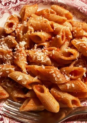 野菜嫌いな子供にも！トマトソースパスタ-レシピのメイン写真