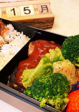 2021.3/15 中学生男子お弁当-レシピのメイン写真