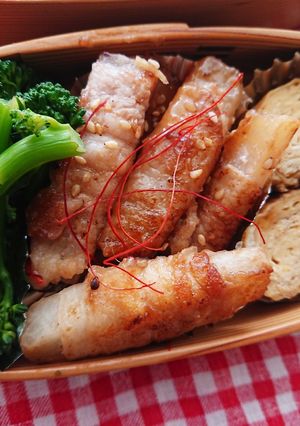 弁当★ジューシー大根豚生姜巻き★作り置き-レシピのメイン写真