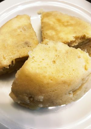 レンジで簡単！離乳食後期〜バナナ蒸しパン-レシピのメイン写真