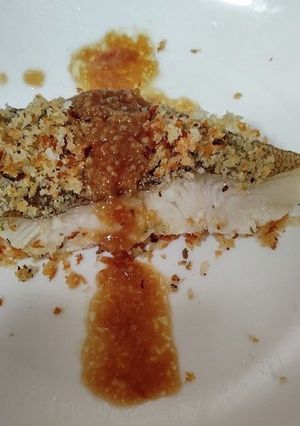 カラスカレイの香草パン粉オーブン焼き-レシピのメイン写真