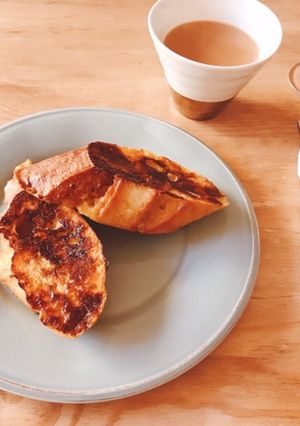 カフェ風フレンチトースト-レシピのメイン写真