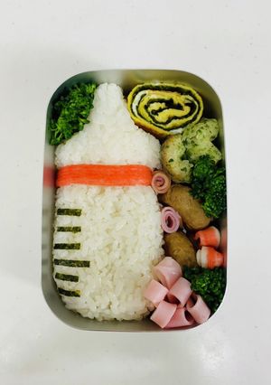 簡単キャラ弁★哺乳瓶-レシピのメイン写真