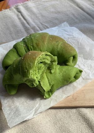ほうれん草塩パン-レシピのメイン写真