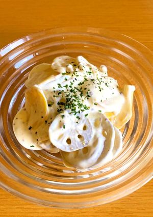 蓮根と黄にんじんのサラダ-レシピのメイン写真