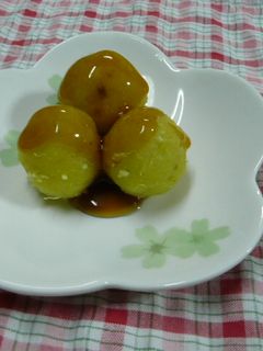 さつまいも団子-レシピのメイン写真