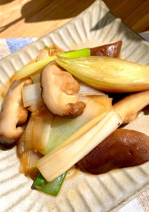 簡単！シャキシャキ椎茸の香味炒め-レシピのメイン写真