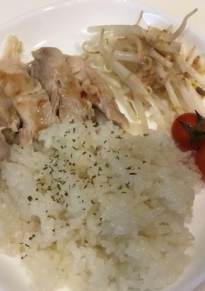 簡単！海南チキンライス-レシピのメイン写真