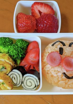 2歳6ヶ月　保育園の遠足お弁当-レシピのメイン写真