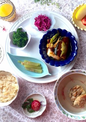 弥生15 食卓 Meal prep-レシピのメイン写真