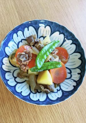 一人暮らしʕ·ᴥ·ʔ肉じゃか-レシピのメイン写真