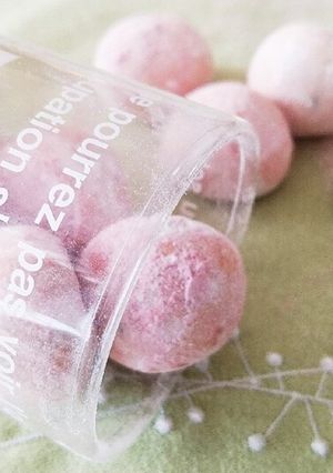 桜あん・春色スノーボールクッキー♪-レシピのメイン写真