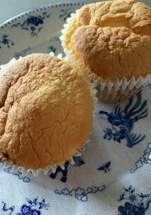 卵黄たっぷりカップケーキ-レシピのメイン写真