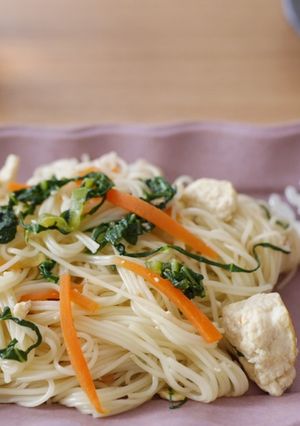 【離乳食・幼児食】焼きそうめん-レシピのメイン写真