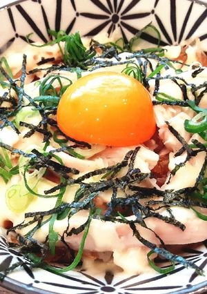簡単♡サラダチキンとチーズの丼-レシピのメイン写真