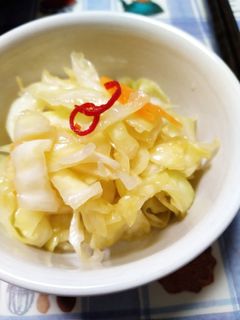 中華風 キャベツの和え物-レシピのメイン写真